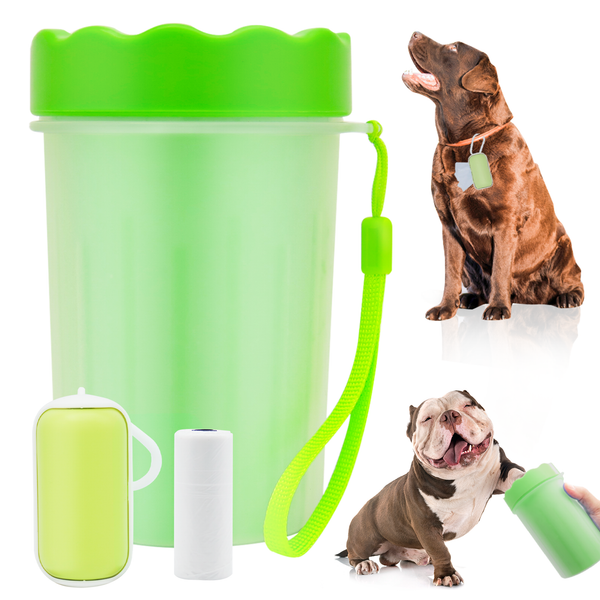 Dog foot cleaning cup hot sale
