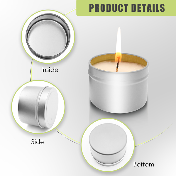 KOOLPUG Candle Wicks, 120 Pcs Organic Soy Pre-Waxed 100% Cotton Candle –  Koolpug LTD